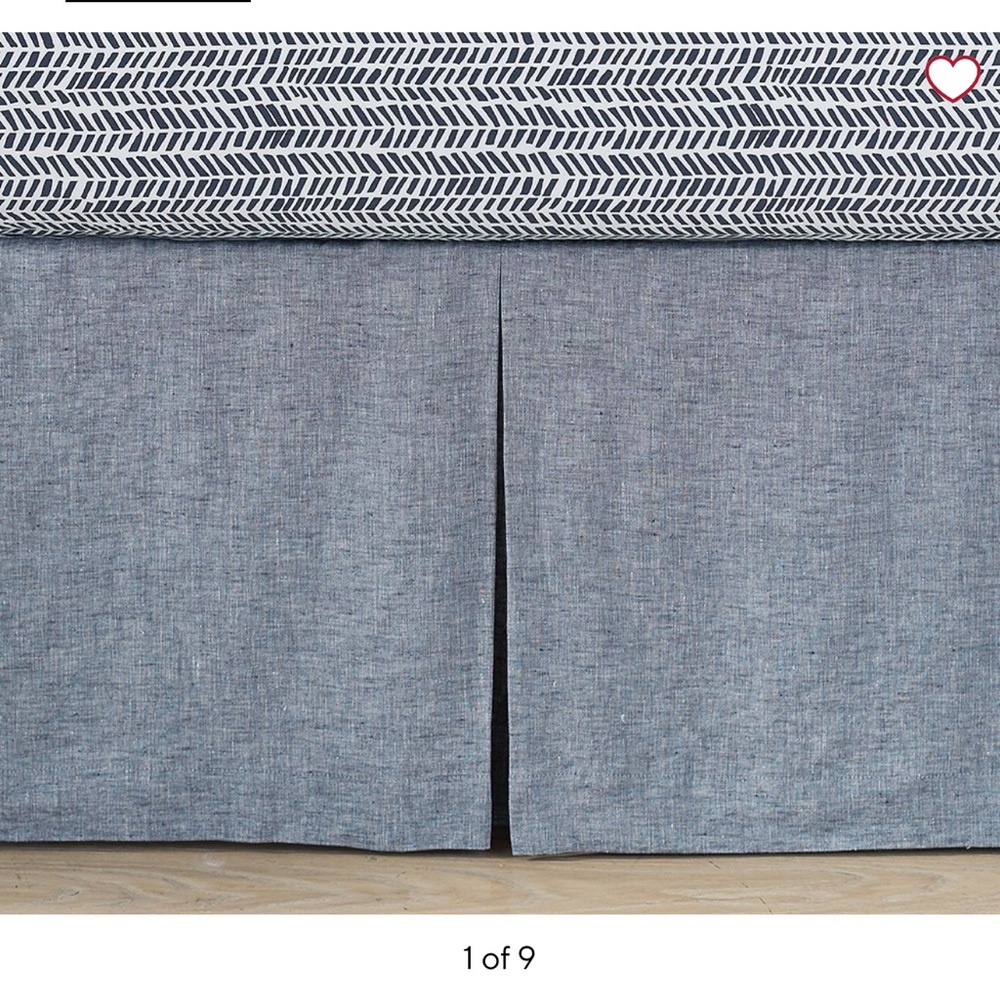 Pottery Barn Bed Skirt